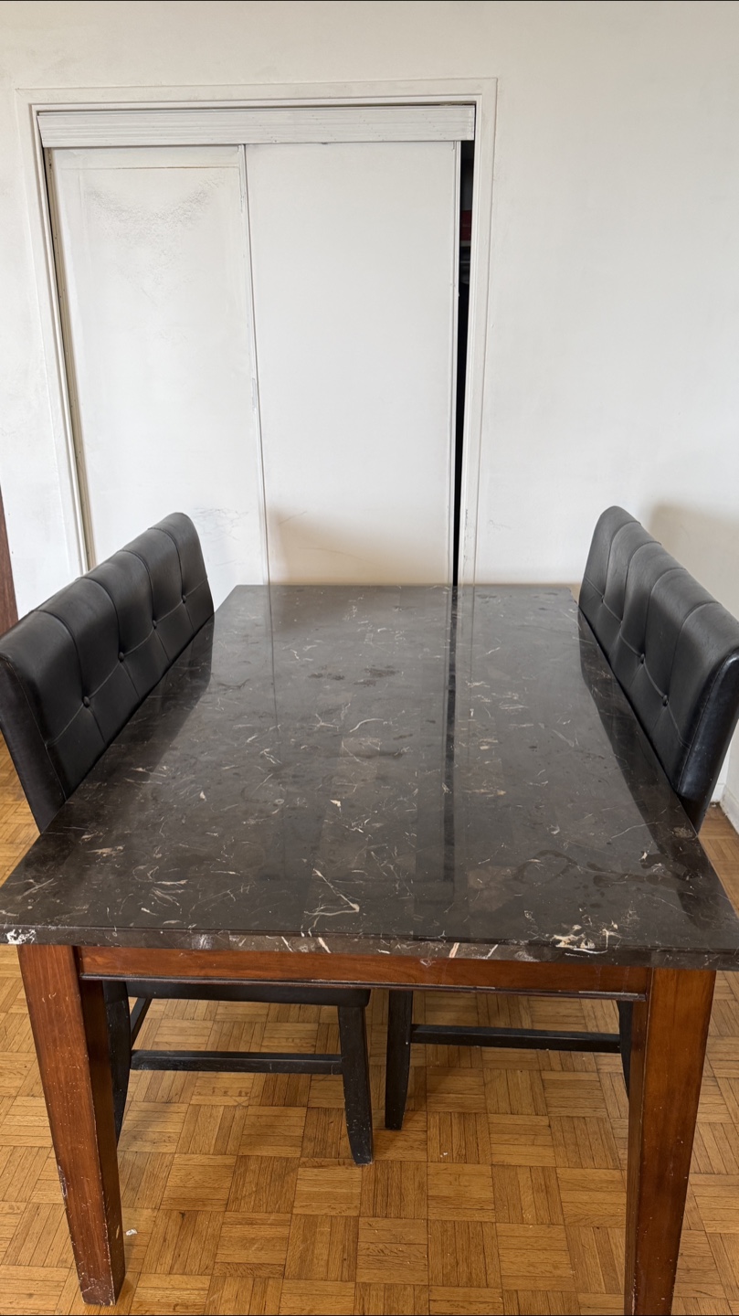 Dining Table Set with Bench Seating - photo 2