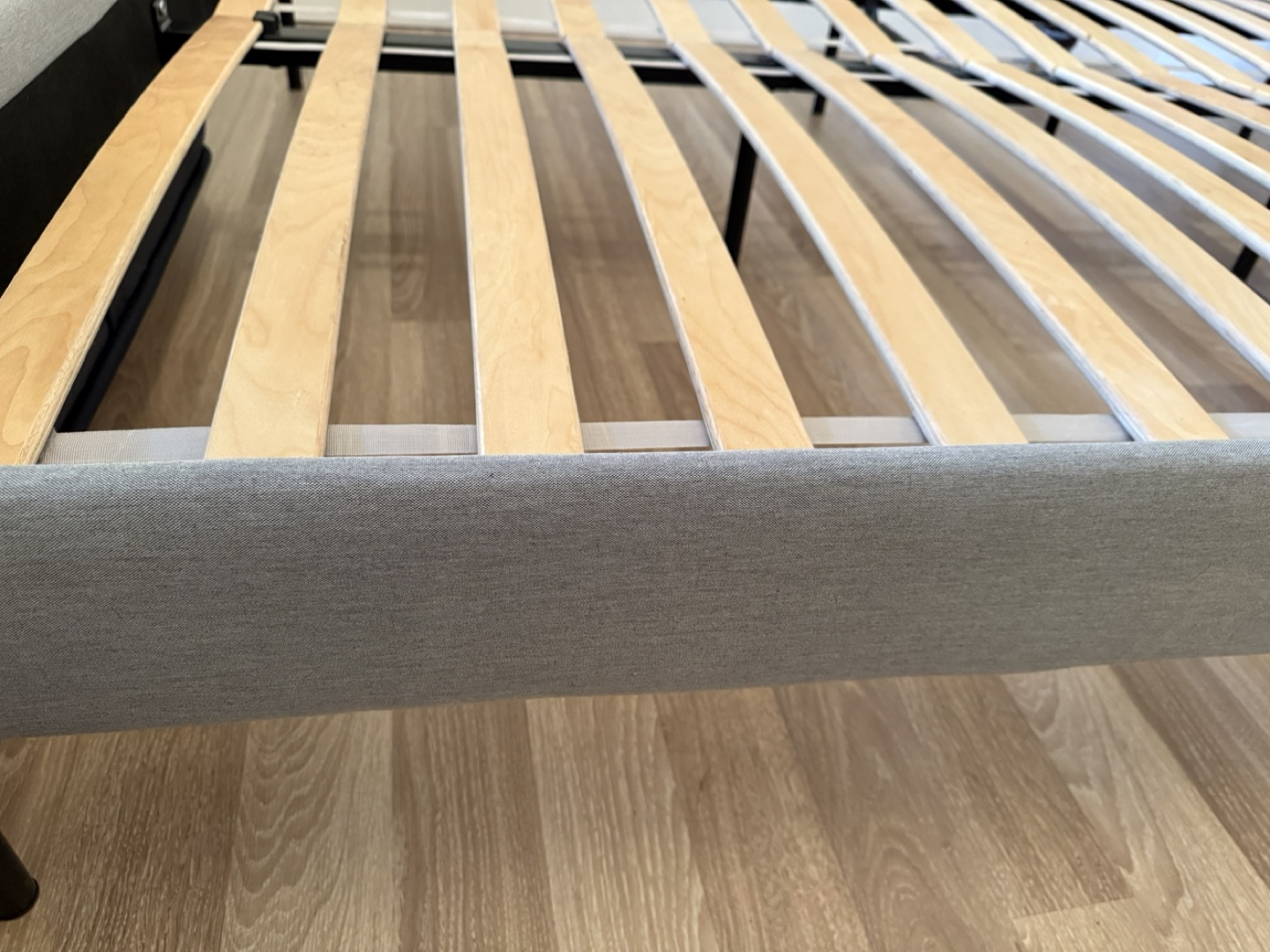 IKEA Queen Size Grey Bed Frame - photo 4