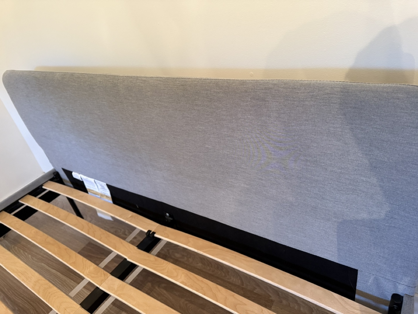 IKEA Queen Size Grey Bed Frame - photo 3