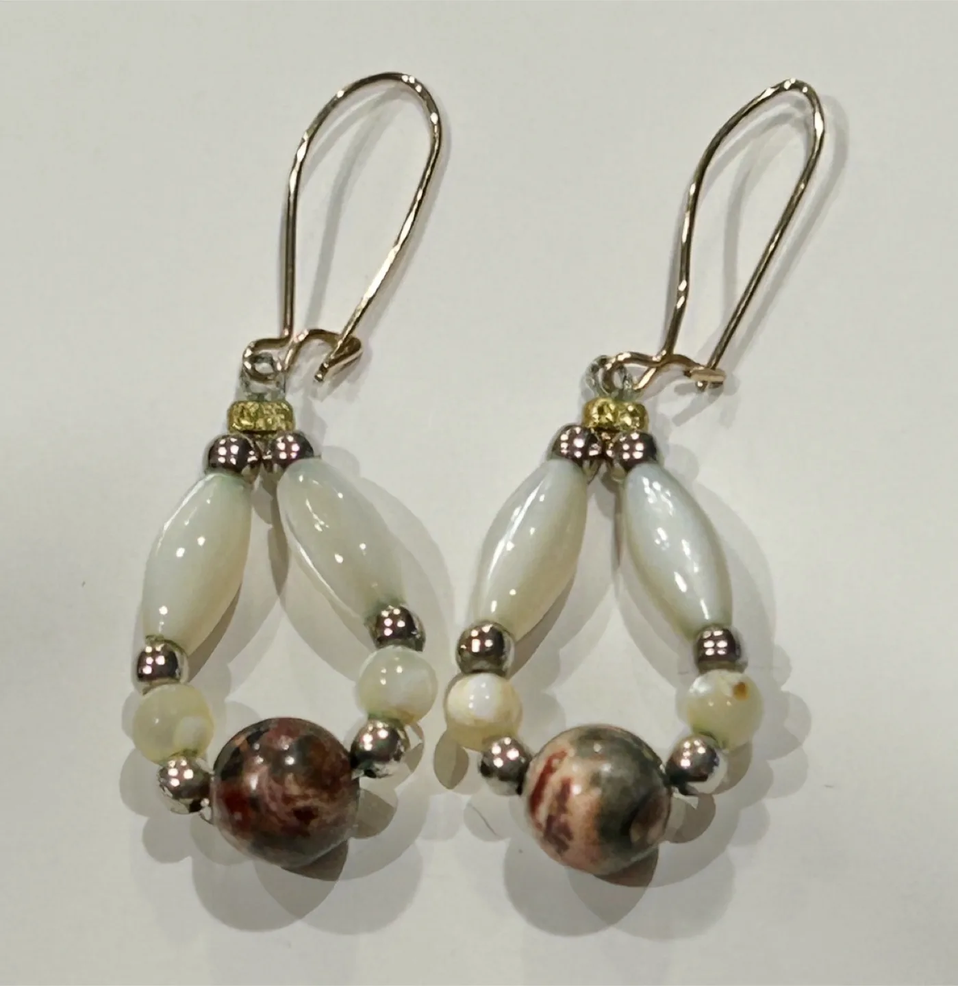 Freshwater Pearl Like Beaded Drop Earrings