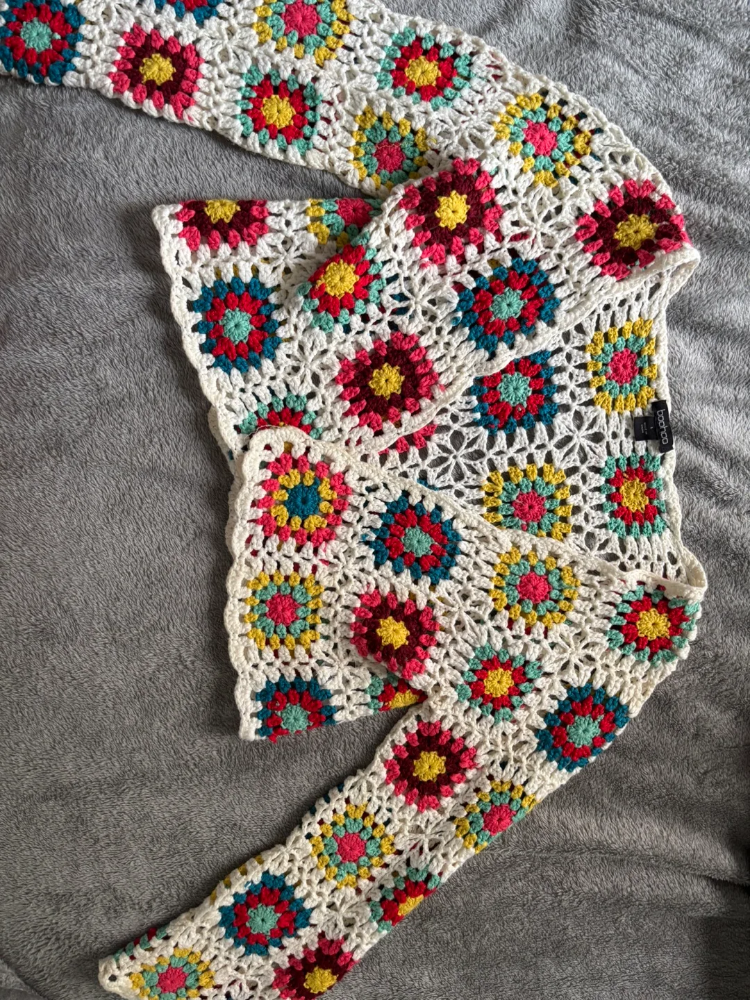 Boohoo Crochet cardigan  - Size L thumbnail