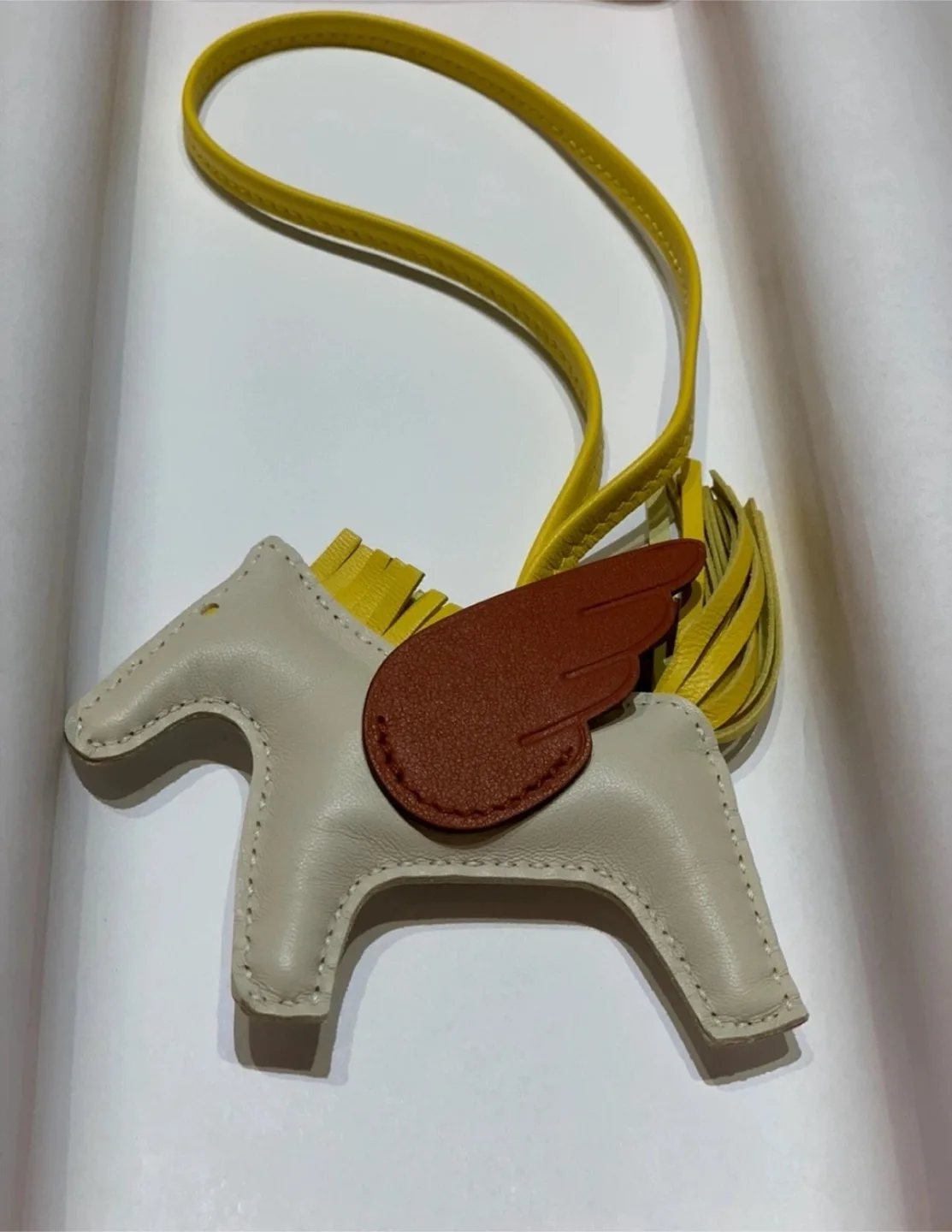 100% Authentic Hermes RODEO PEGASE PM CHARM image indicator(2)