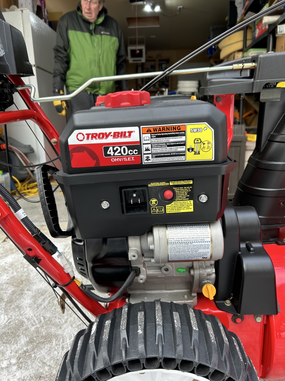 Troy Built Snowblower
