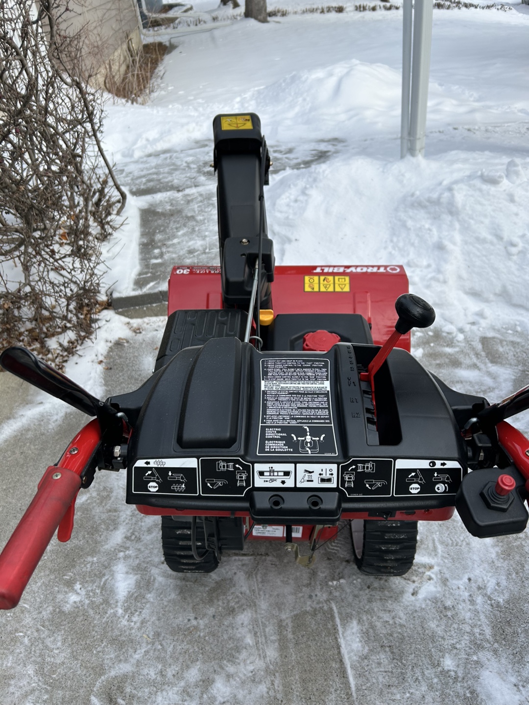 Troy Built Snowblower - photo 3