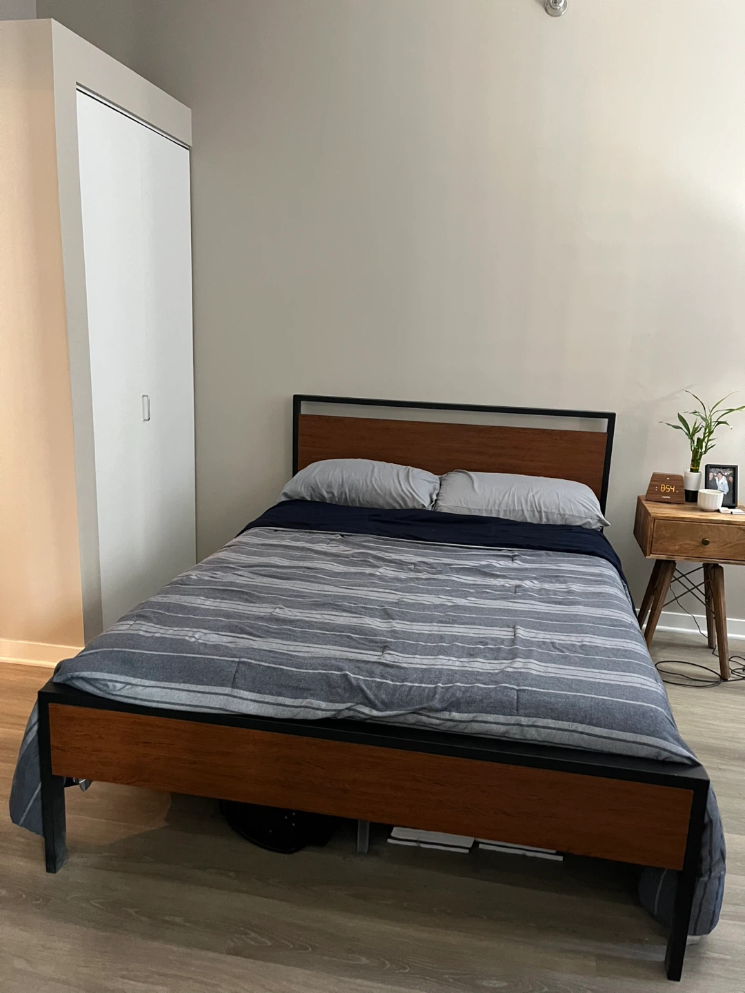 Full Size Bed Frame (and mattress)