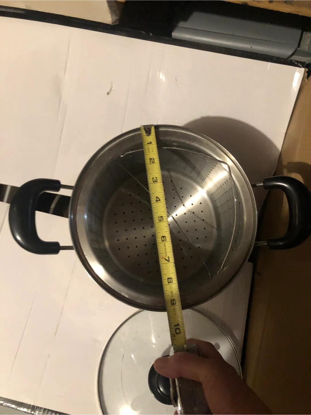 Stainless Steel Steamer Pot with Lid thumbnail