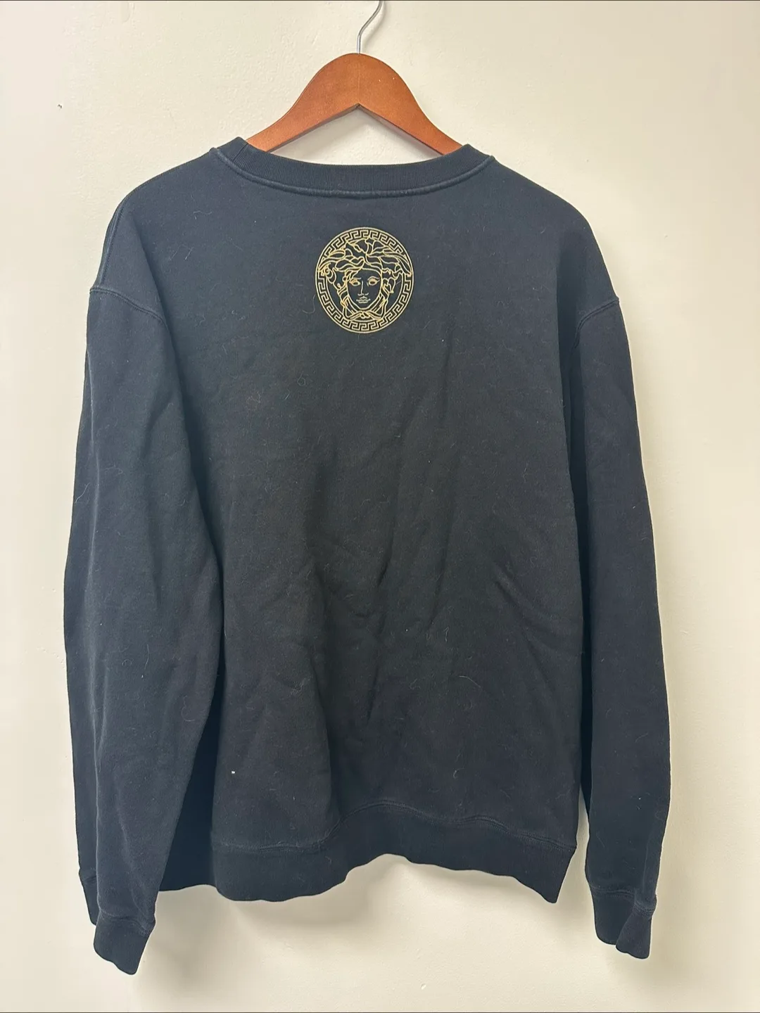 Versace Black & Gold Crewneck Sweatshirt image indicator(2)