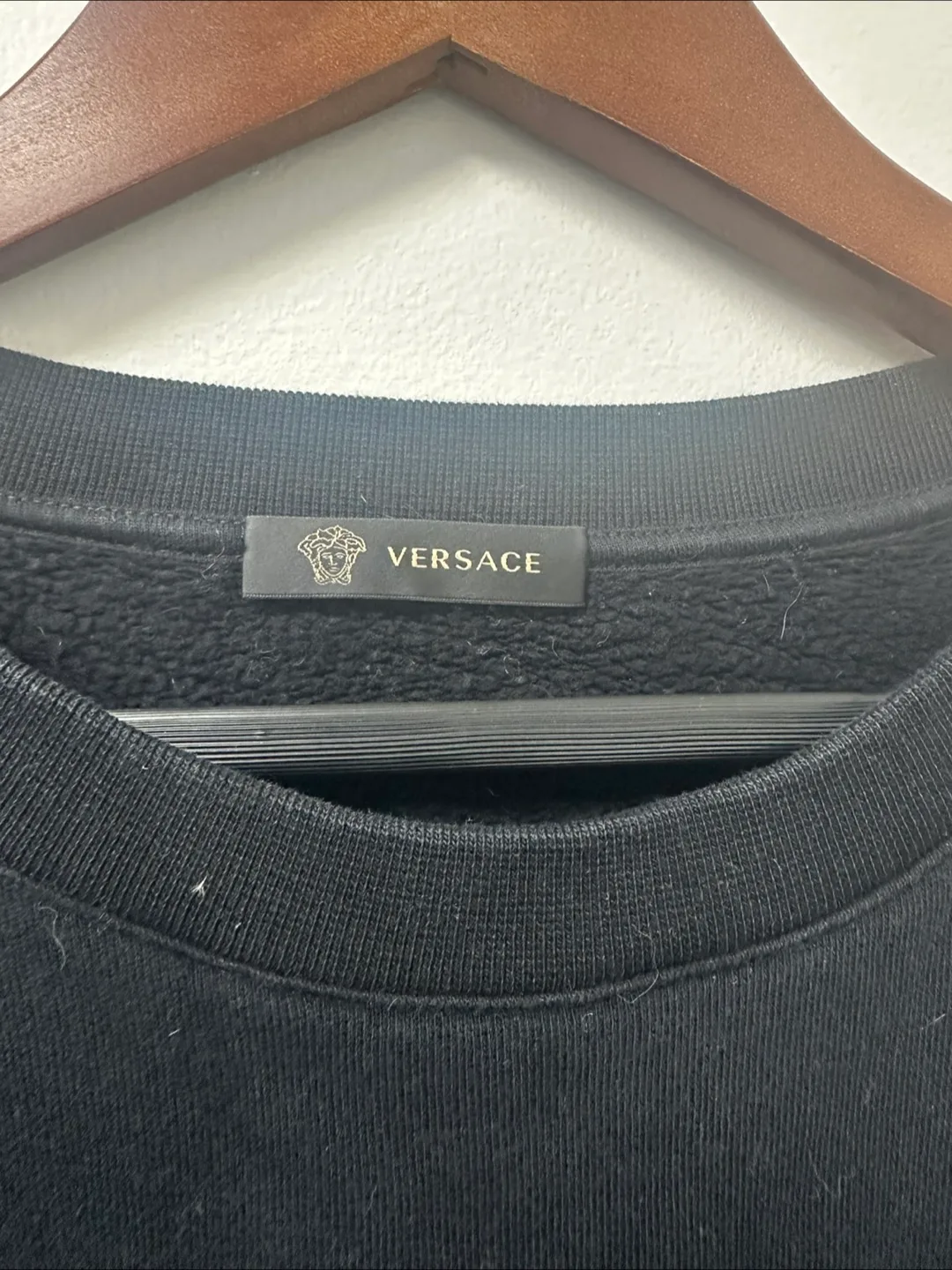Versace Black & Gold Crewneck Sweatshirt image indicator(3)