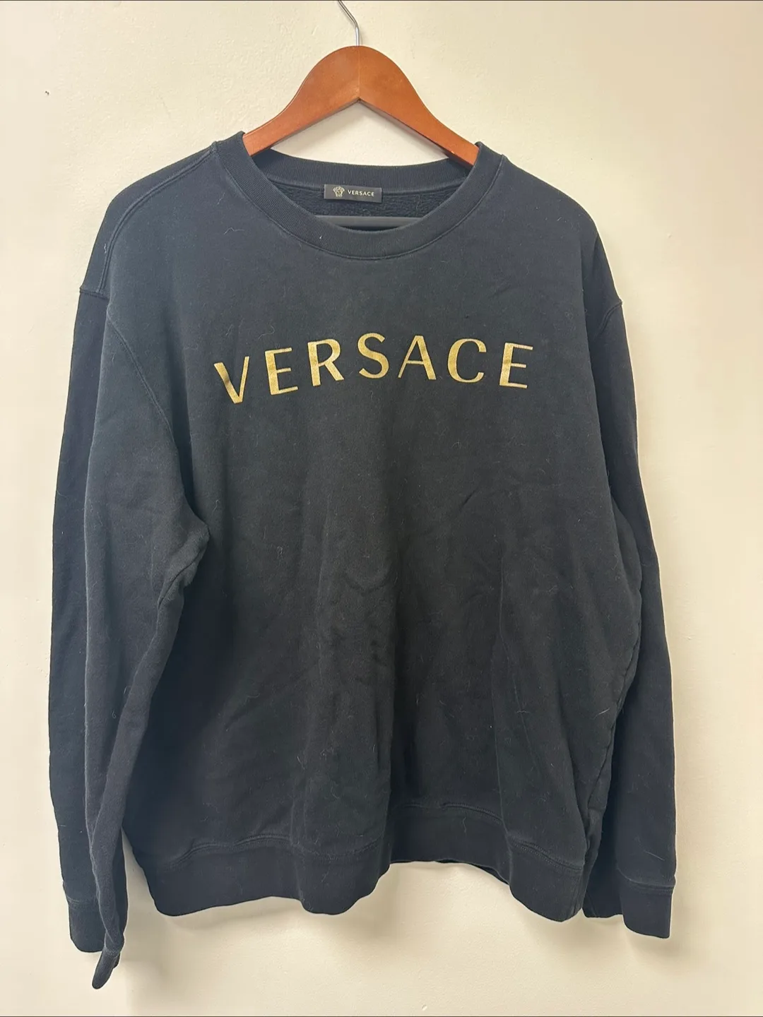 Versace Black & Gold Crewneck Sweatshirt image indicator(4)