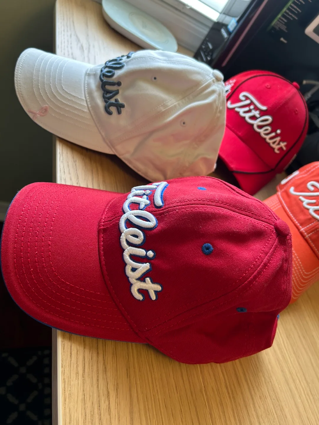 NEW Titleist Golf Hats (4) from Personal Collection image indicator(5)