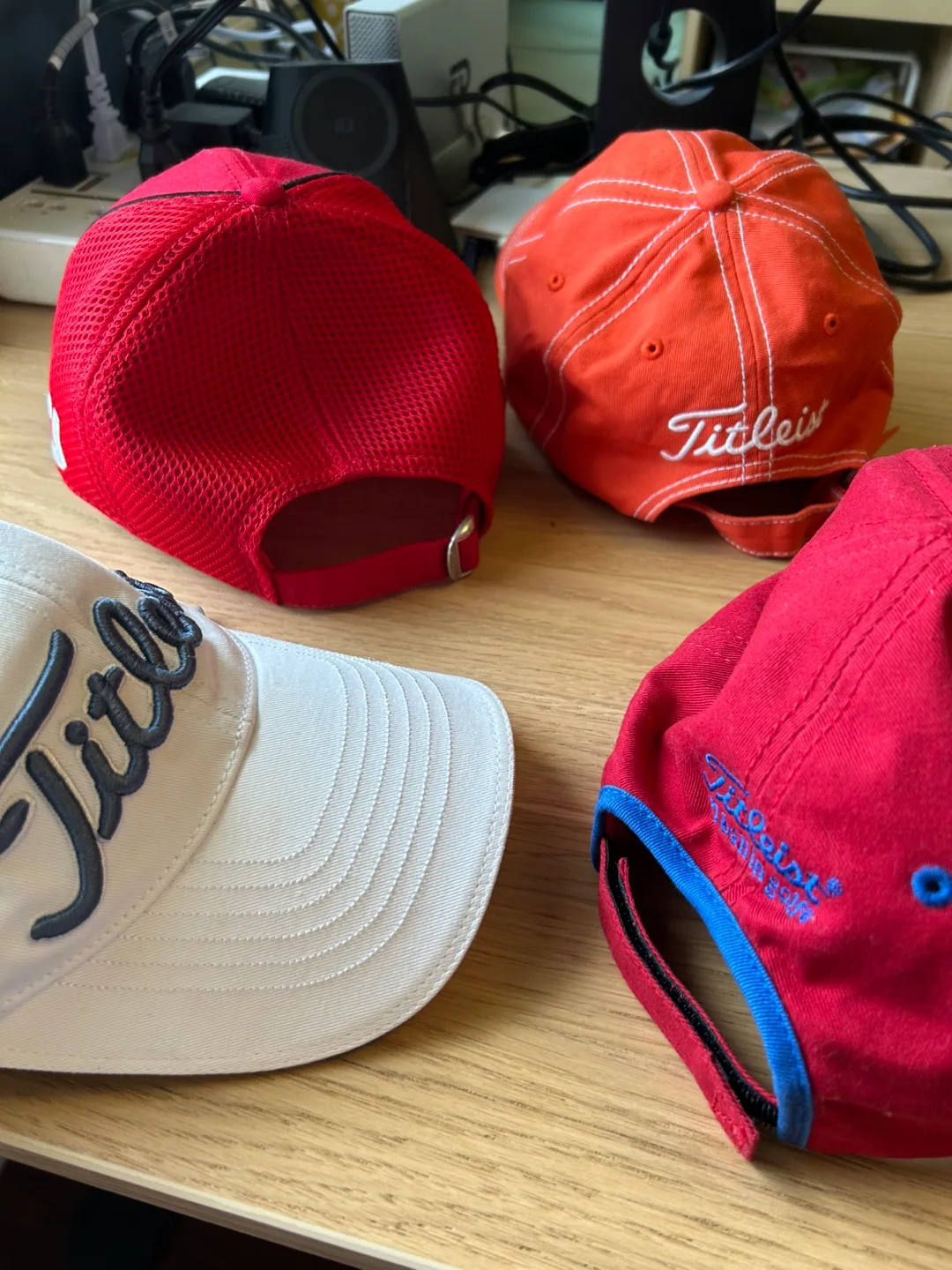 NEW Titleist Golf Hats (4) from Personal Collection image indicator(6)