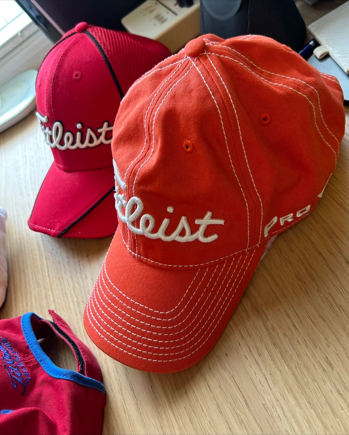 NEW Titleist Golf Hats (4) from Personal Collection image indicator(3)