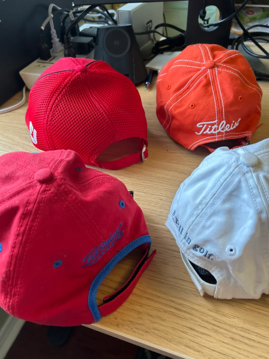 NEW Titleist Golf Hats (4) from Personal Collection image indicator(7)