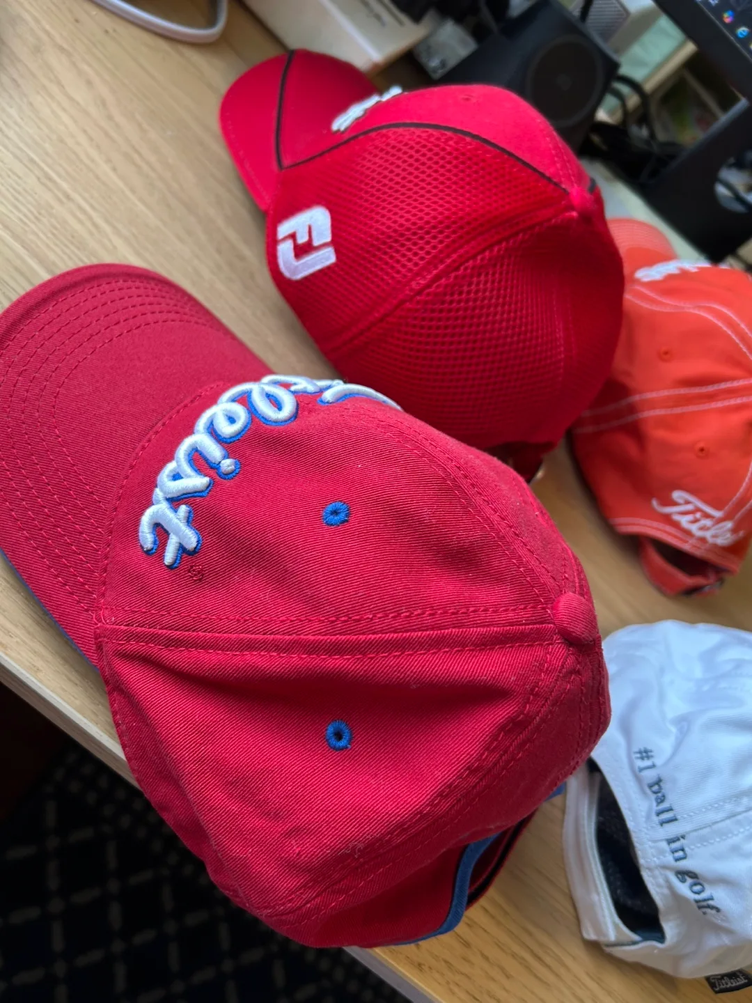 NEW Titleist Golf Hats (4) from Personal Collection image indicator(8)