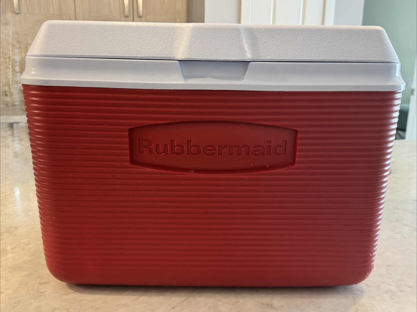 Rubbermaid Red Cooler