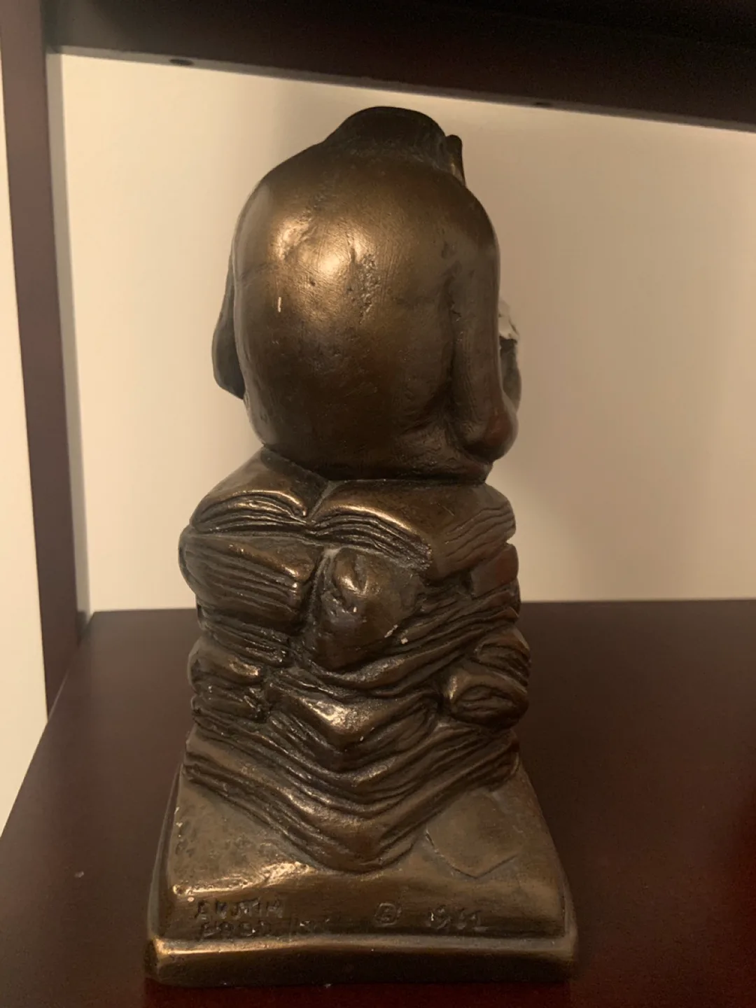 Bronze Thinker Monkey Figurine image indicator(4)