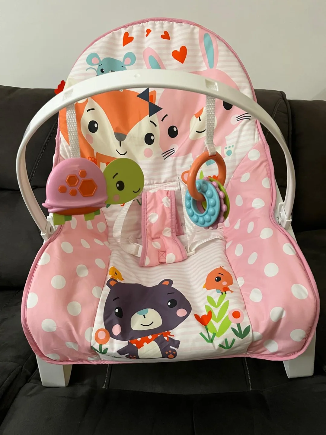 ✨LIKE NEW✨ Fisher-Price Baby's Bouncer Seat image indicator(3)