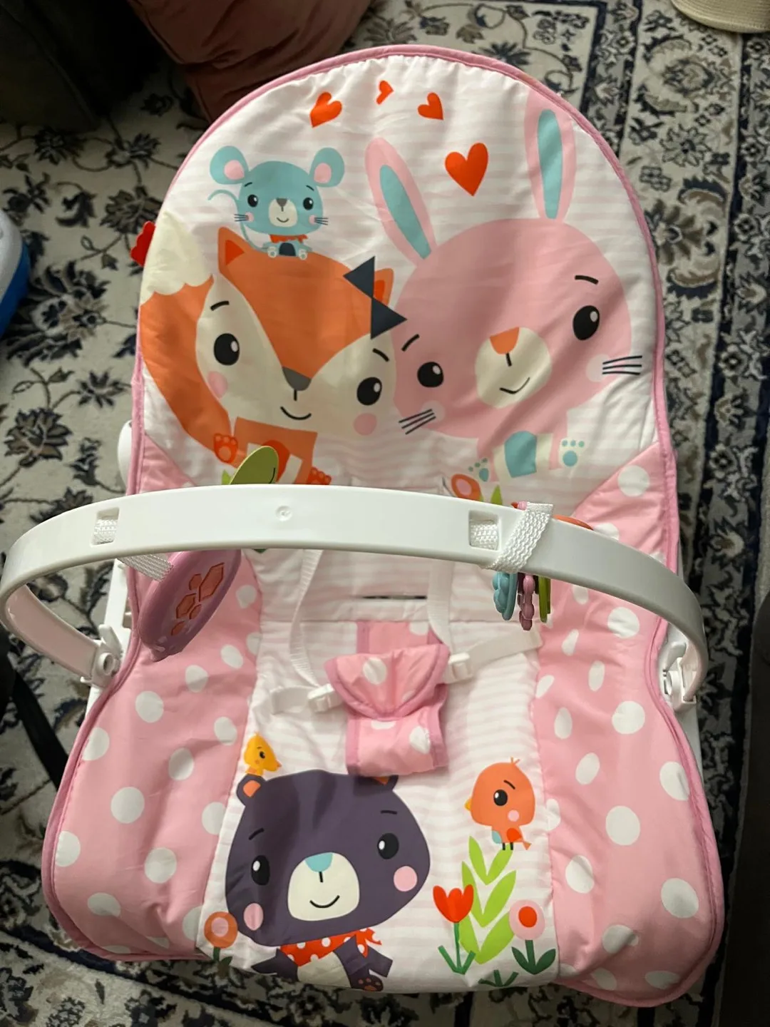 ✨LIKE NEW✨ Fisher-Price Baby's Bouncer Seat image indicator(4)