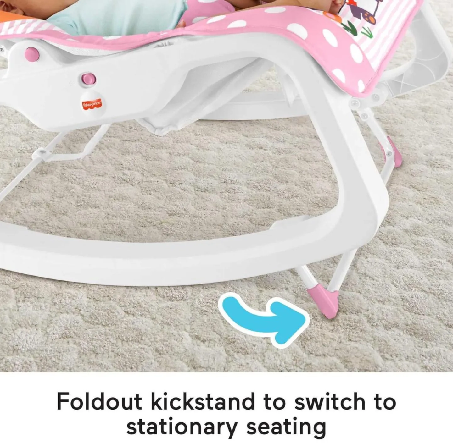 ✨LIKE NEW✨ Fisher-Price Baby's Bouncer Seat image indicator(5)