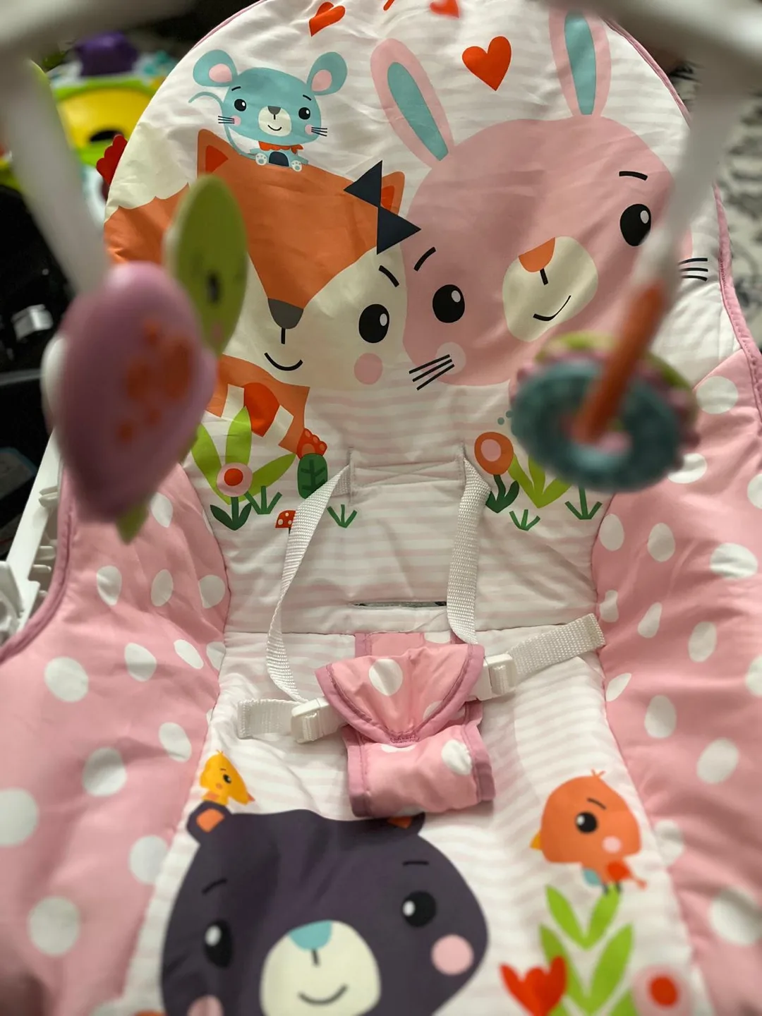 ✨LIKE NEW✨ Fisher-Price Baby's Bouncer Seat image indicator(8)