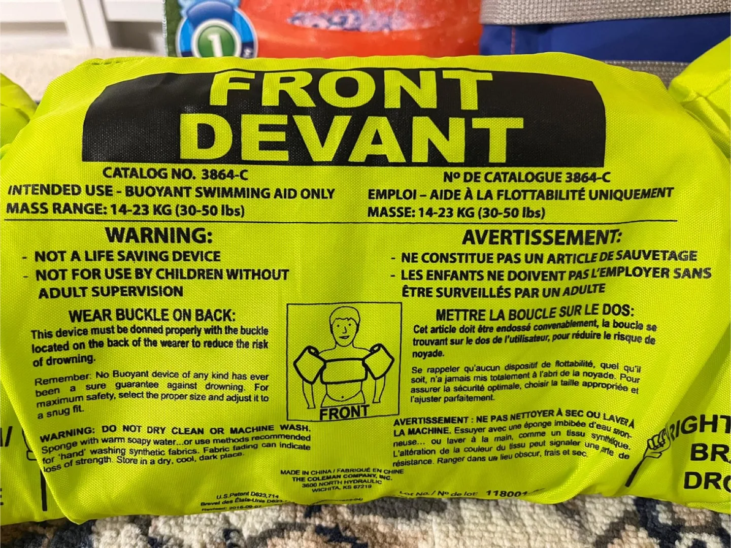 Stearns Puddle Jumper Buoyant Aid (30-50 lbs) image indicator(2)