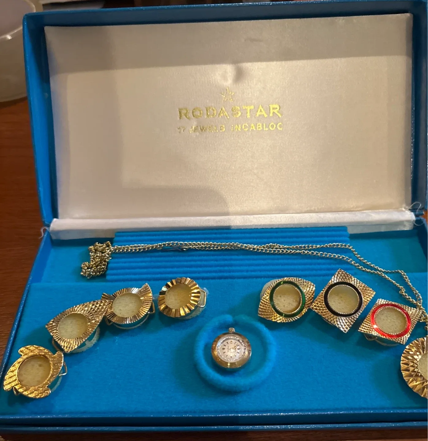 Rodastar 17 Jewels Incabloc Watch Set thumbnail