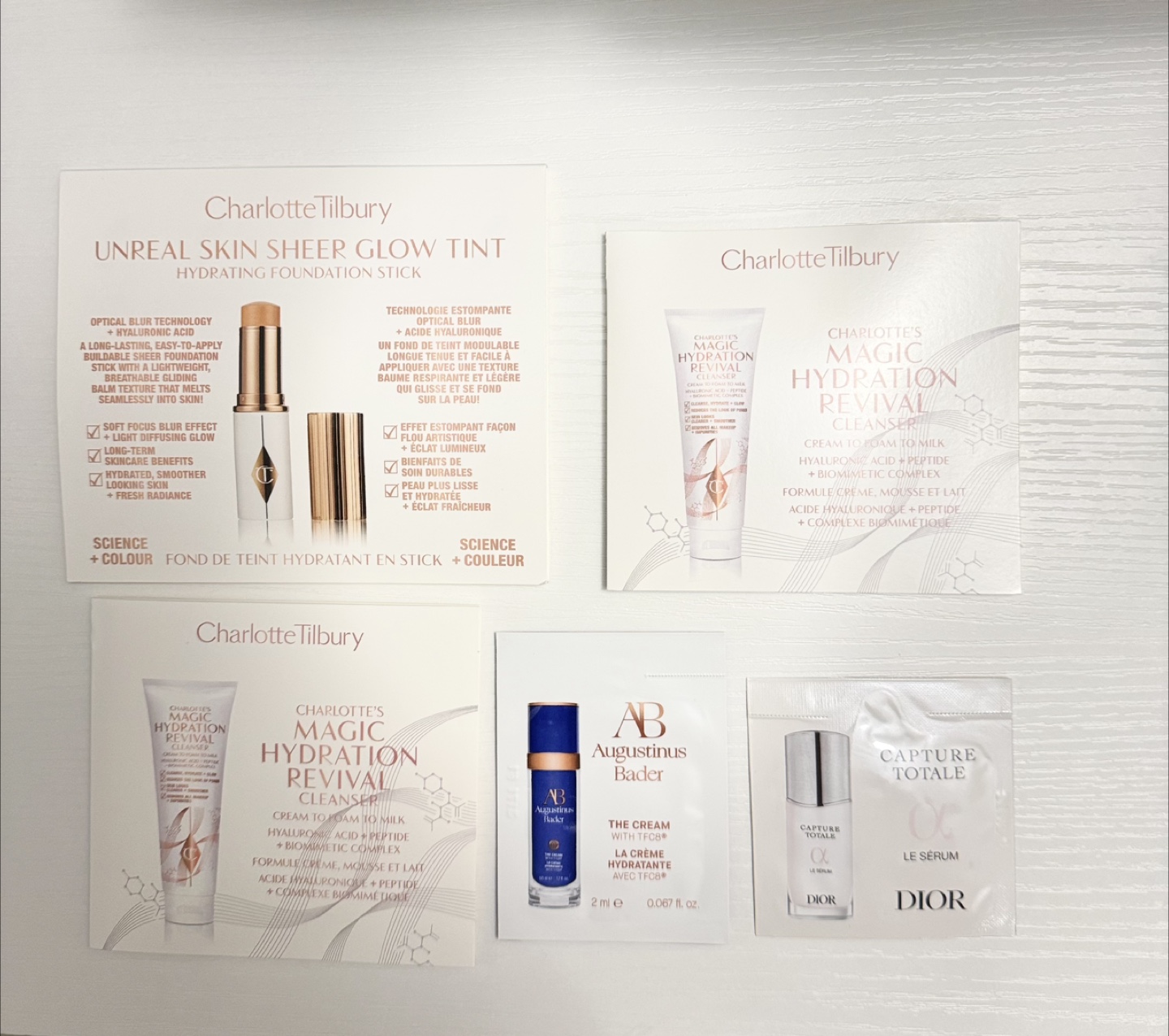 ✨ LUXURY Charlotte Tilbury & Dior Beauty Samples