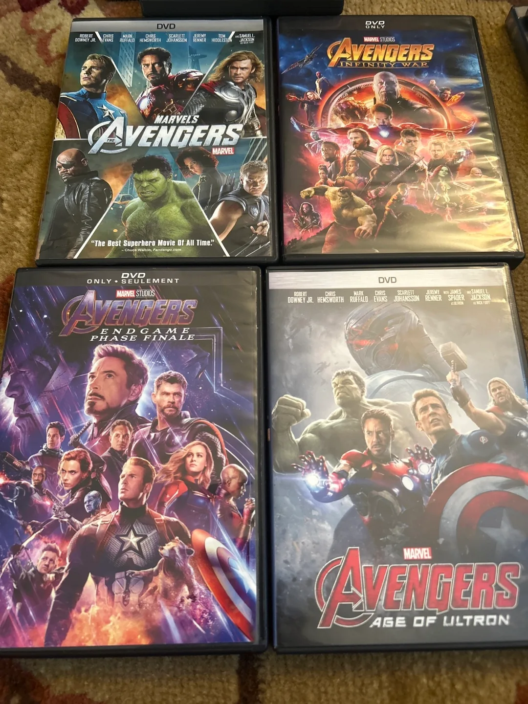 Marvel Avengers DVD Collection thumbnail