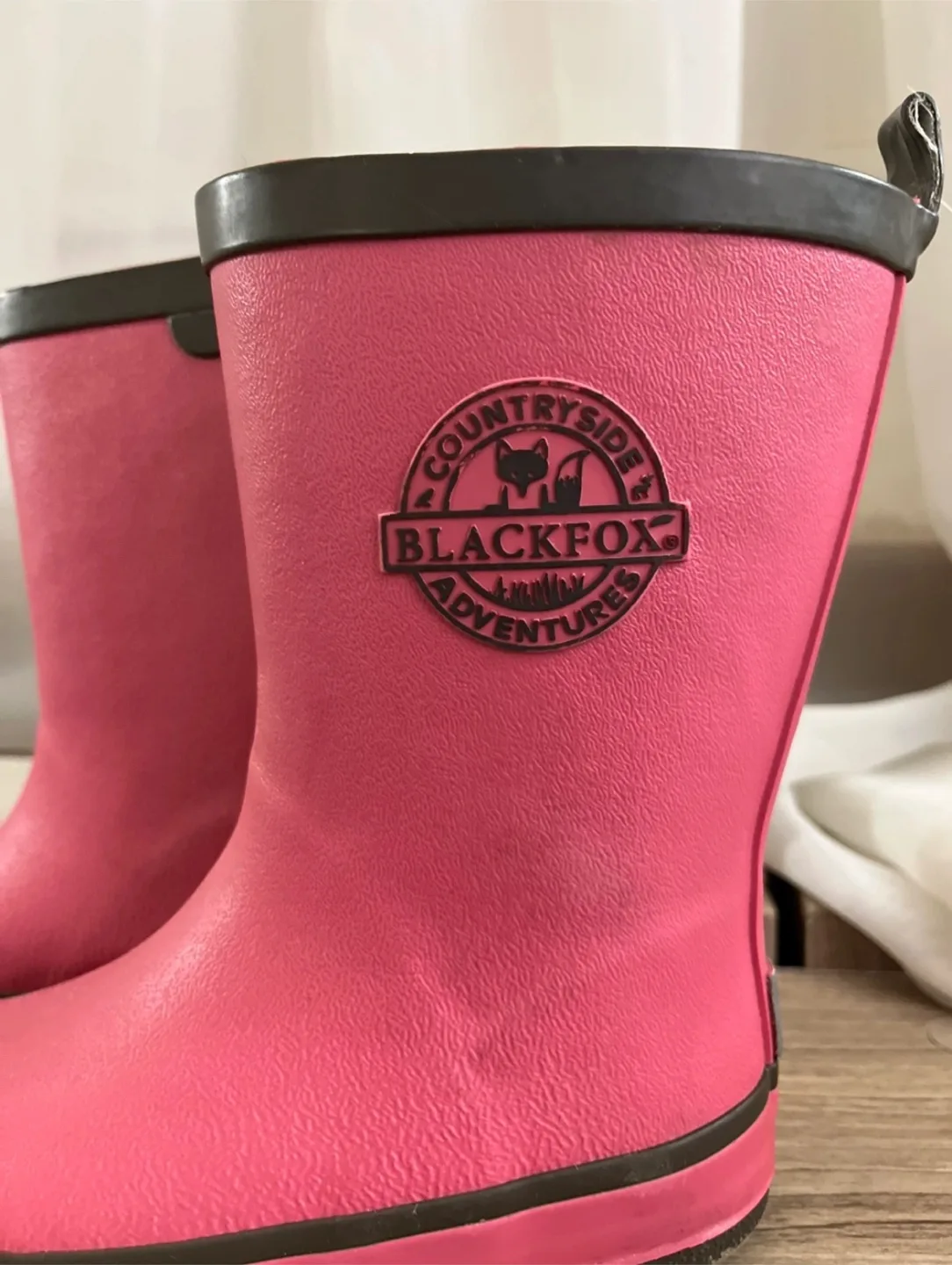 Blackfox Pink Rain Boots - Size 25 (8 US) thumbnail