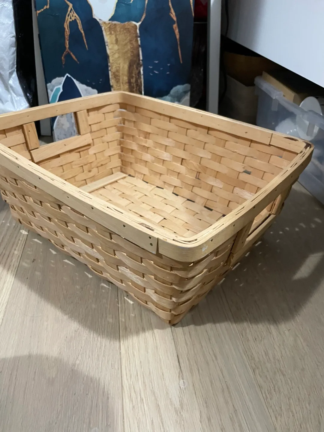 Woven cane Basket thumbnail