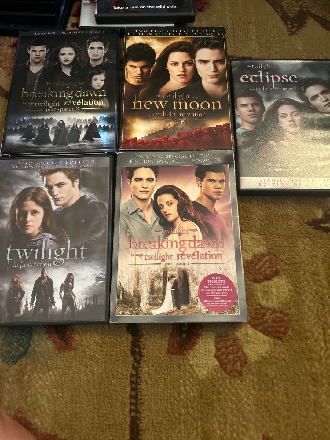 Twilight Saga DVD Collection thumbnail