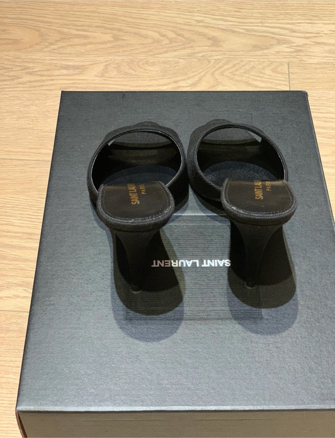 100% Authentic Saint Laurent classic sandals heels - photo 3