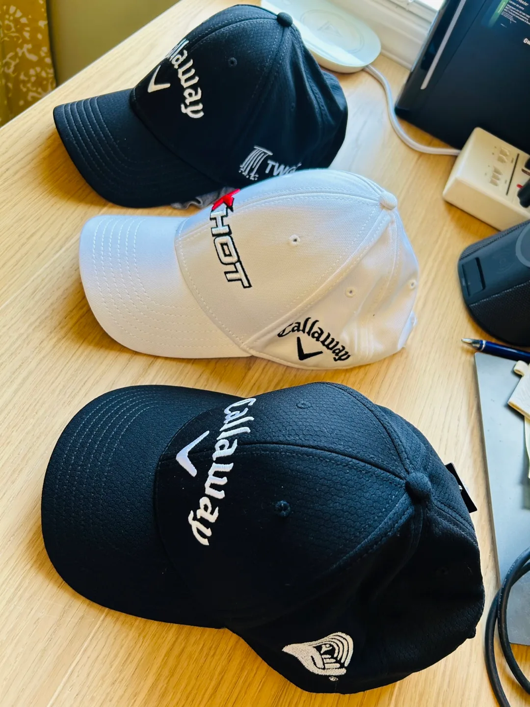 NEW Callaway Golf Hats (3) from Personal Collection image indicator(3)