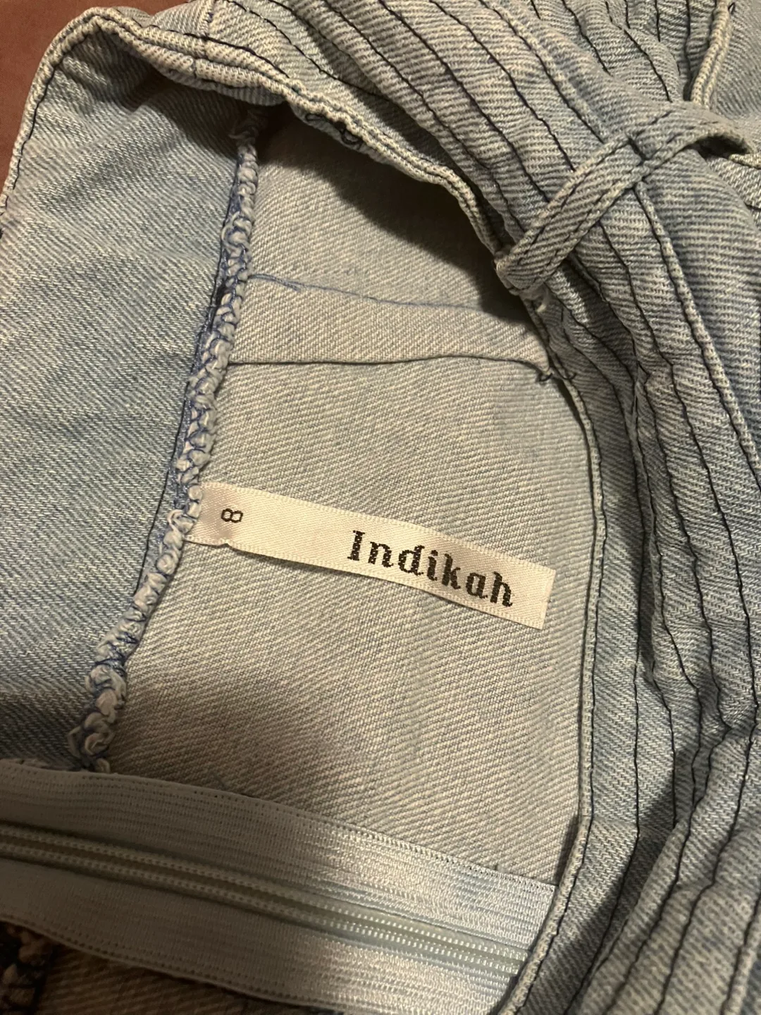 Indikah Denim Skirt - Size 8 image indicator(3)