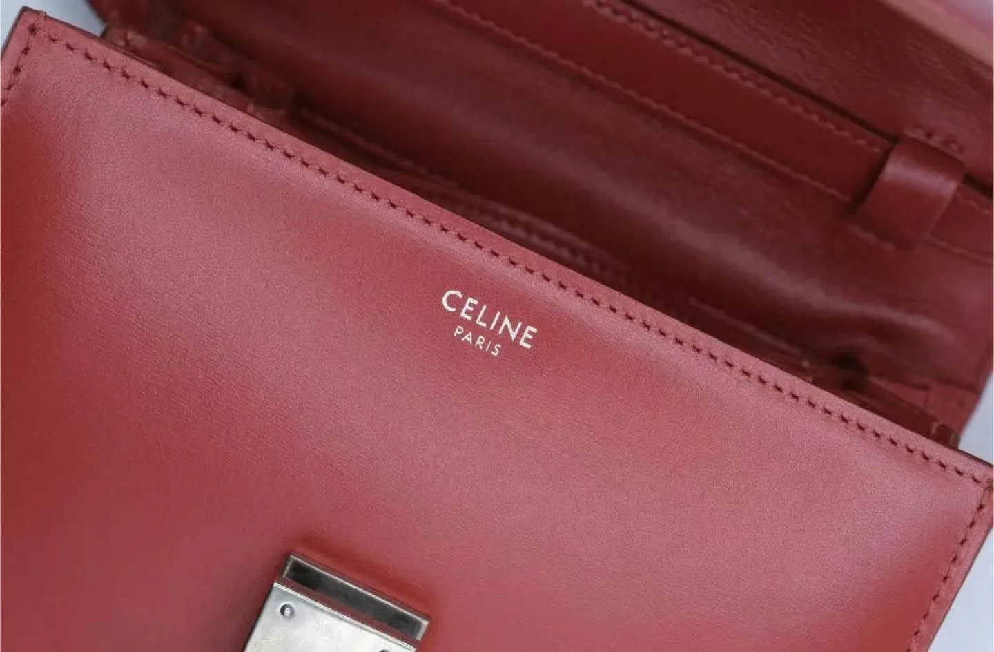 100% Authentic Celine mini box crossbody bag image indicator(3)