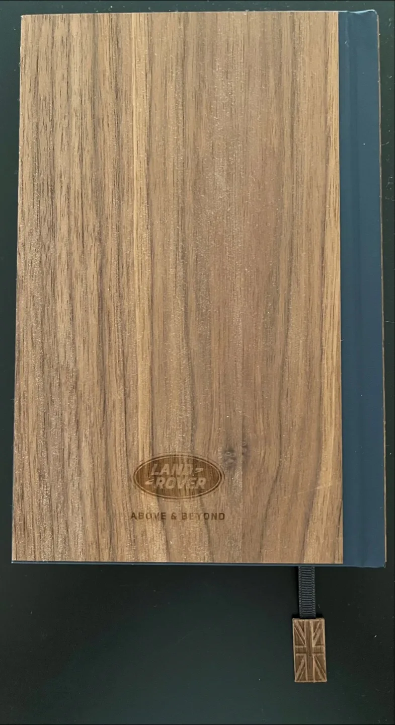 Land Rover Premium Handmade Cedar Wood Journal - Brand New image indicator(5)
