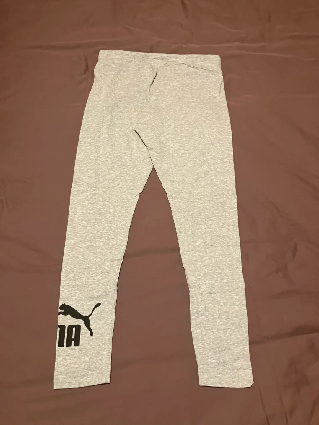 Puma Heather Grey Leggings - Size M image indicator(2)