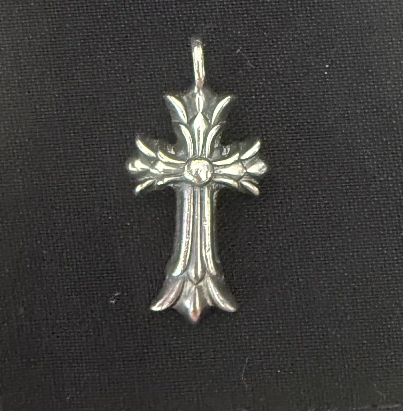 Chrome Hearts style Floral Cross Pendant thumbnail