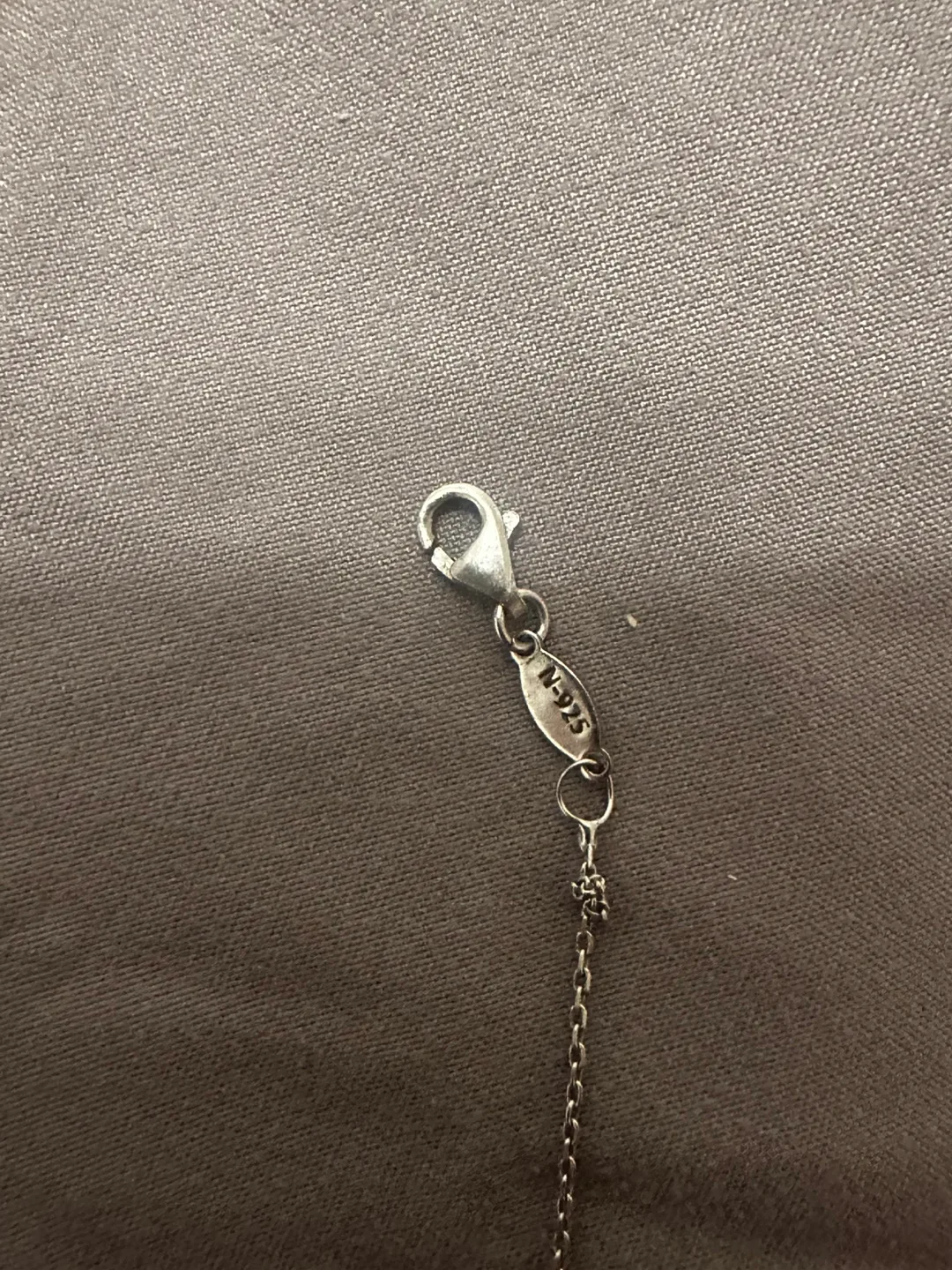 Silver Necklace with Cross Pendant image indicator(2)