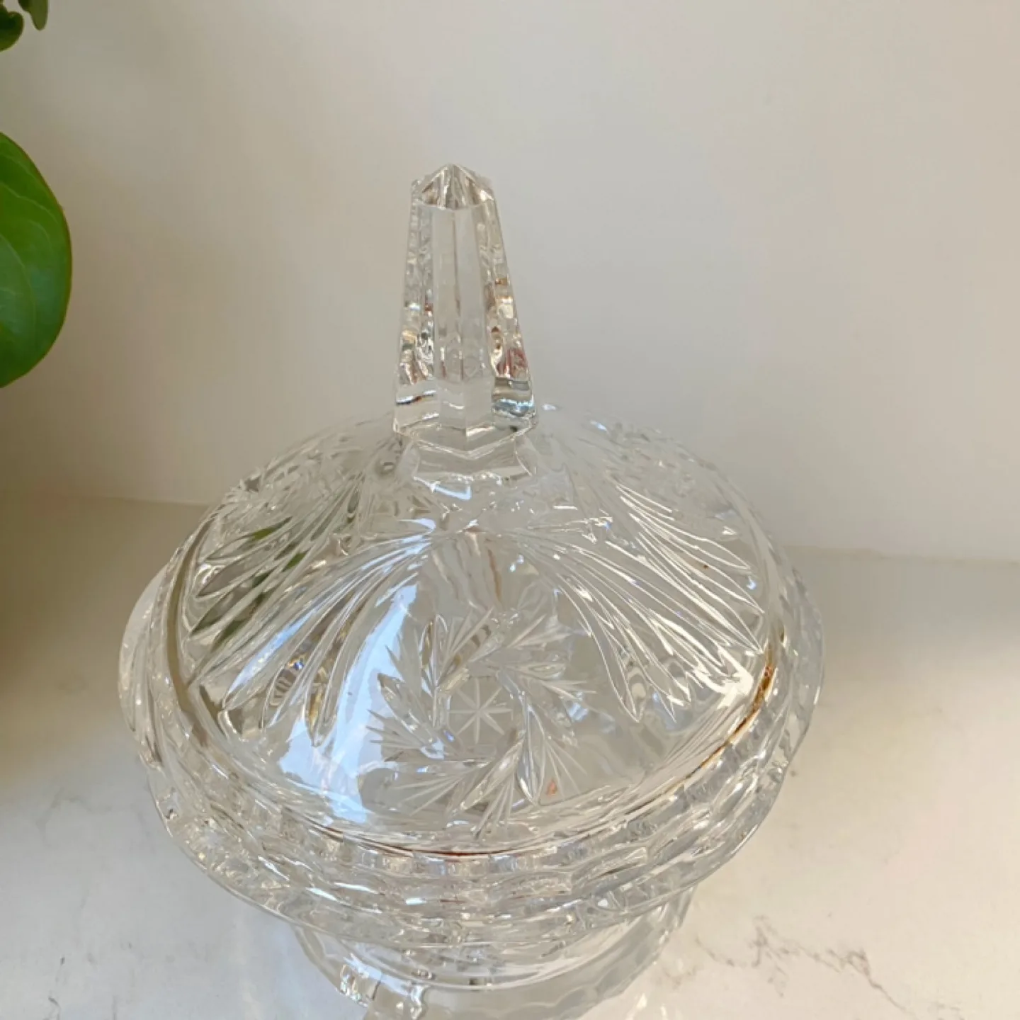 Crystal Candy Dish with Lid (2 available) image indicator(3)