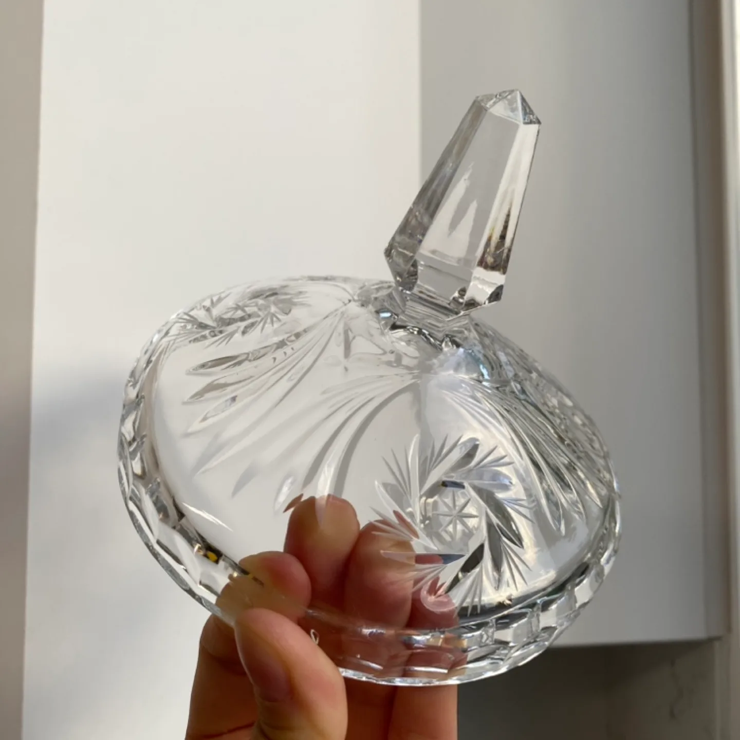 Crystal Candy Dish with Lid (2 available) image indicator(5)