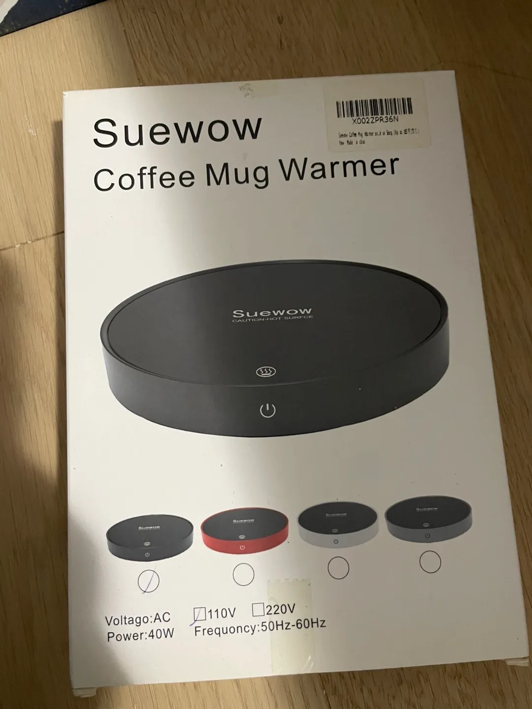 Suewow Coffee Mug Warmer - New in Box thumbnail