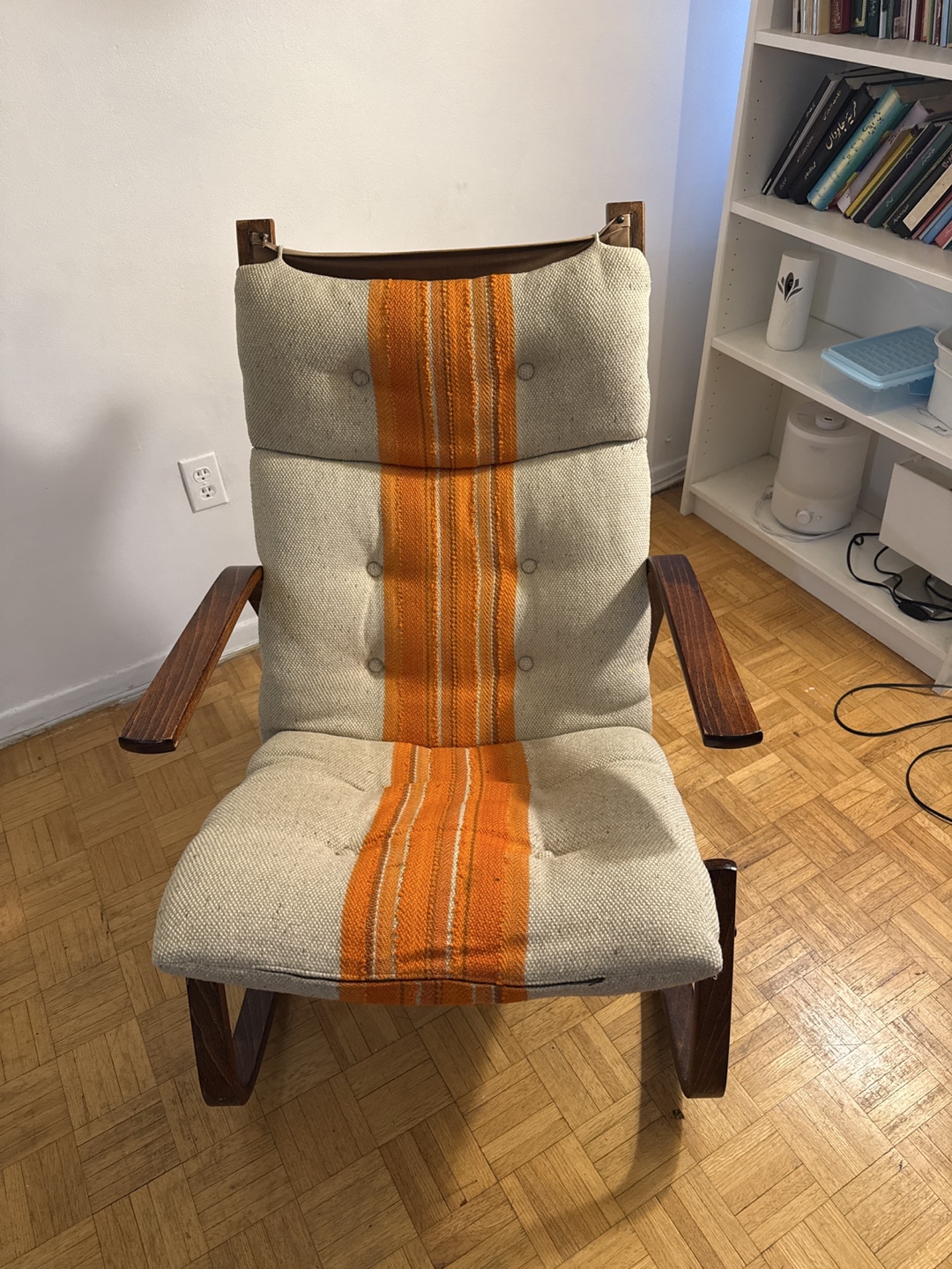 Vintage Mid-Century Modern Rocking Chair