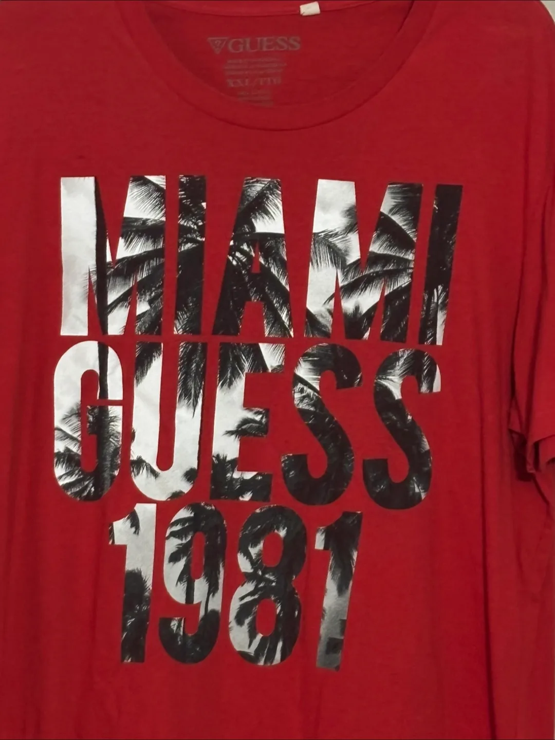 Guess Miami 1981 Red T (menu XXL) image indicator(2)
