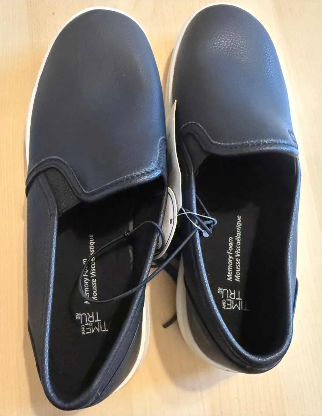 Time and Tru Memory Foam Slip-On Shoes - Size 6 thumbnail
