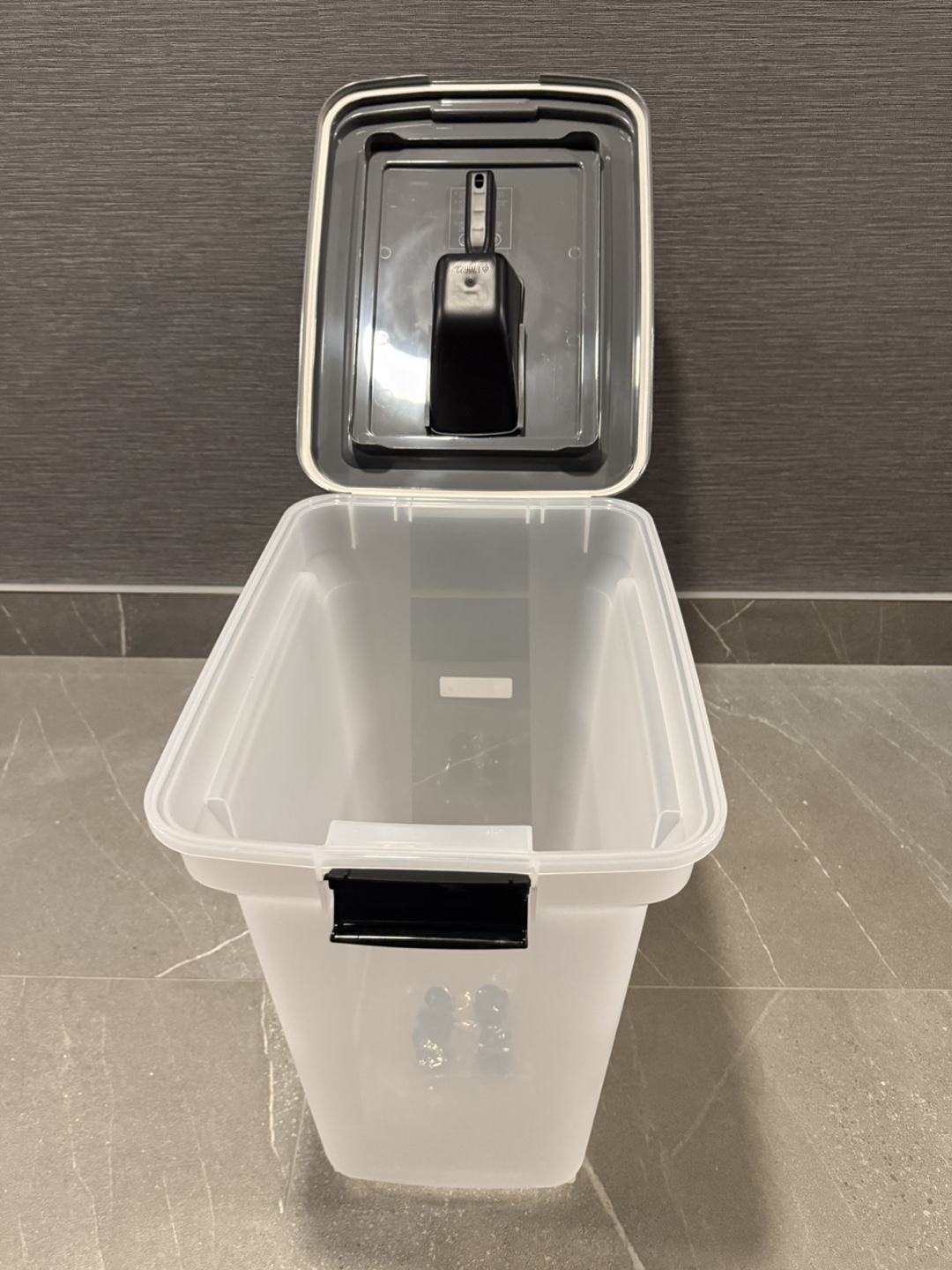 Pet Food Storage Container with Scoop - photo 3