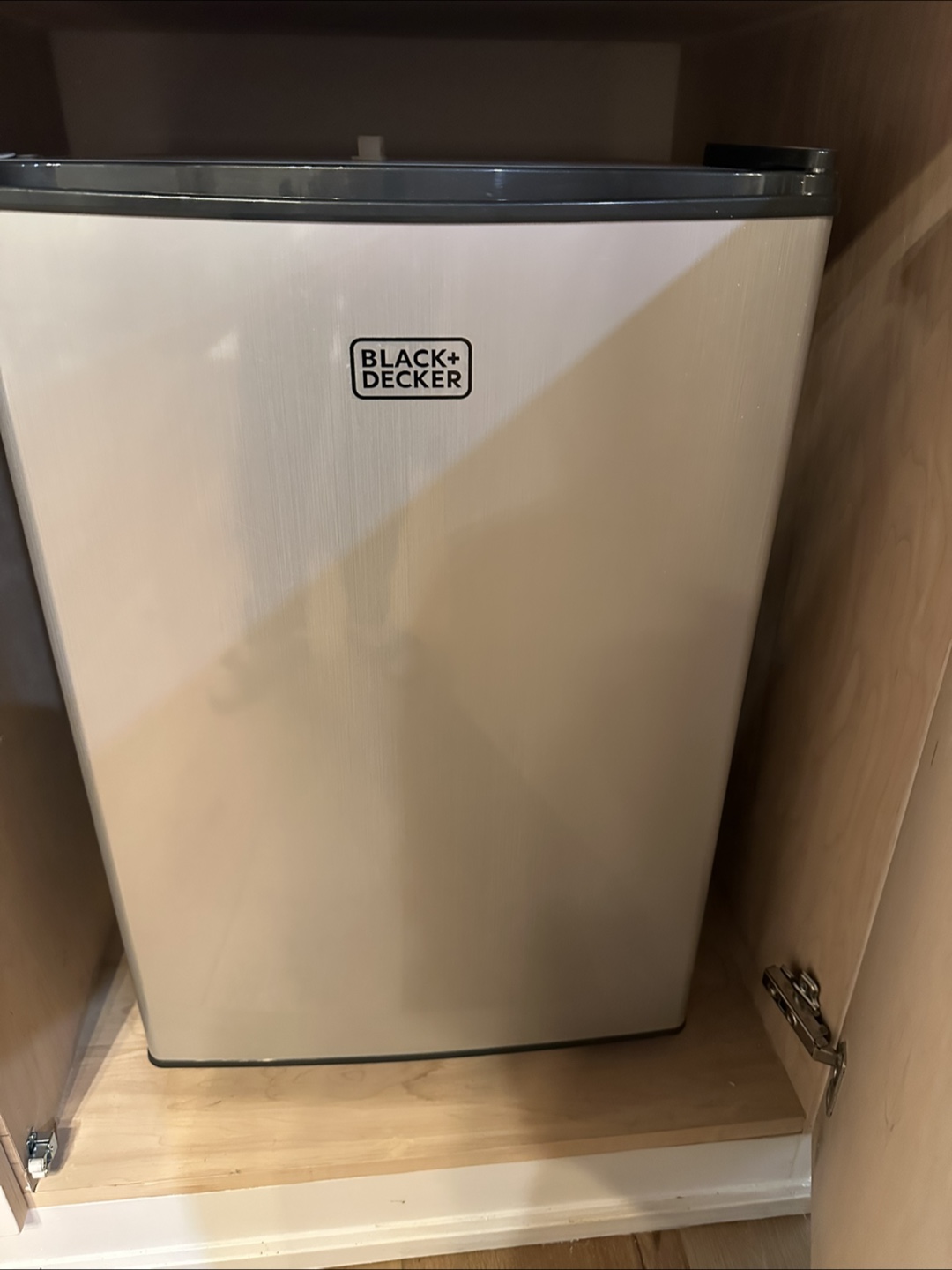 Black+Decker Mini Fridge Energy Star Stainless Steel