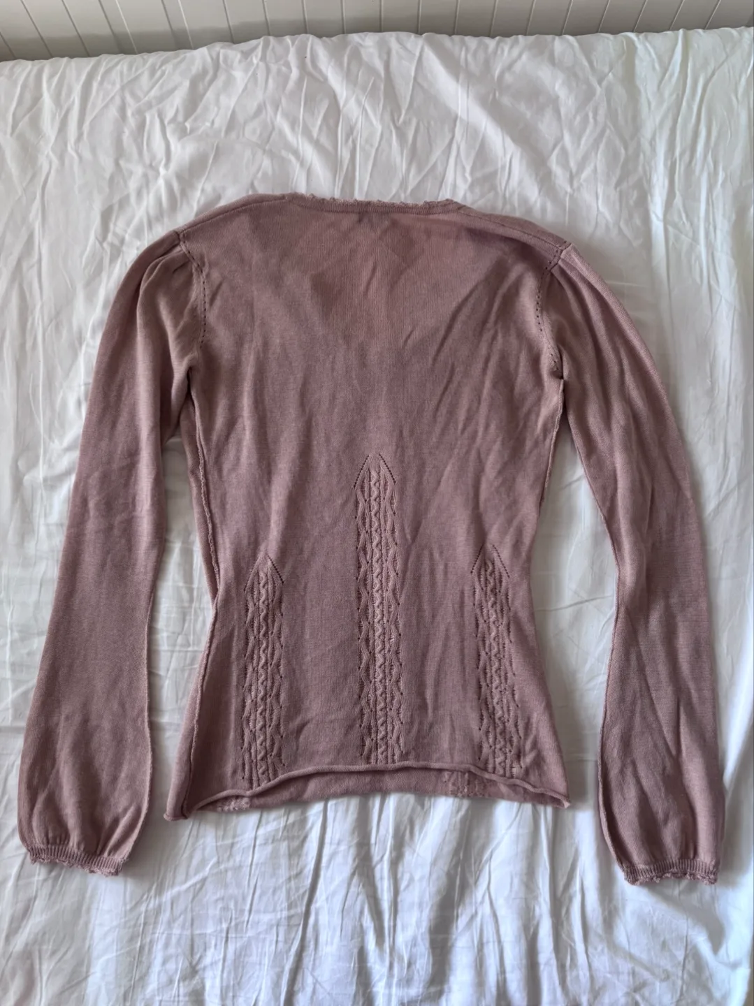 vintage knit longsleeve top image indicator(2)