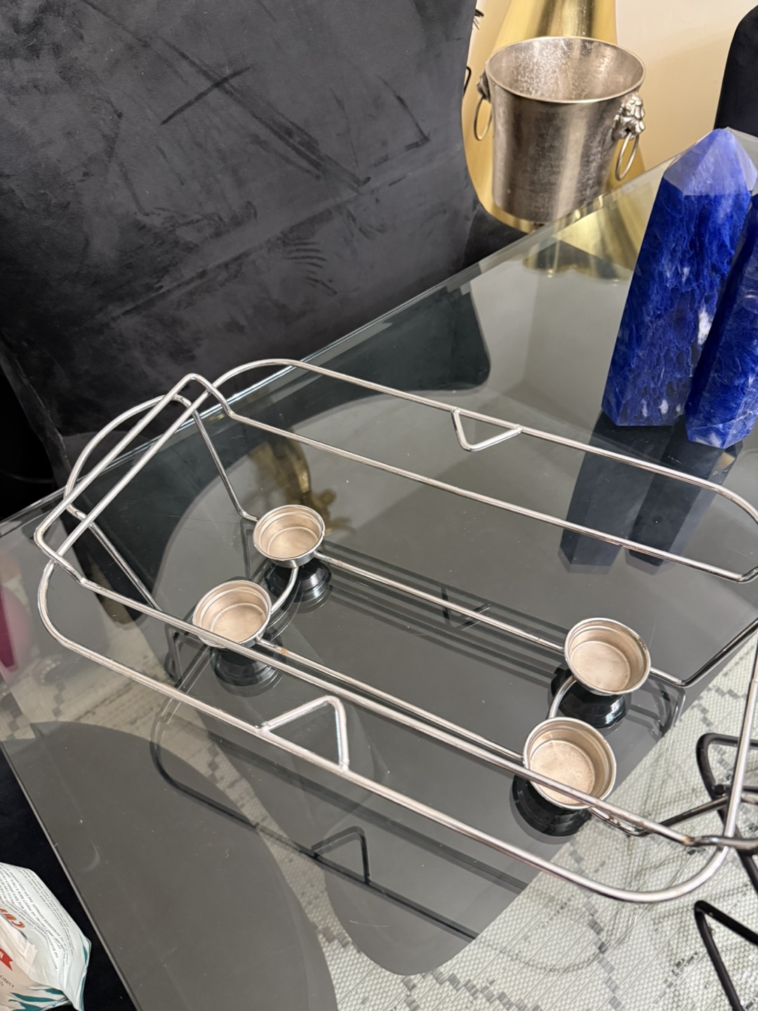 Metal Tea Light Candle Holder - photo 2