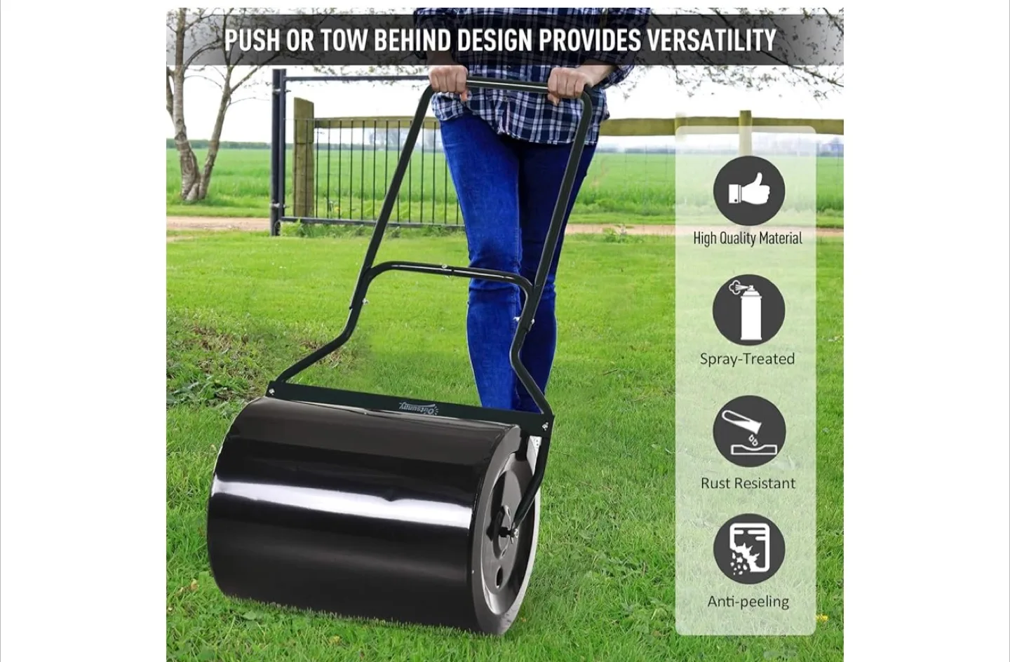 Yard Roller - Push or Tow Behind Design thumbnail